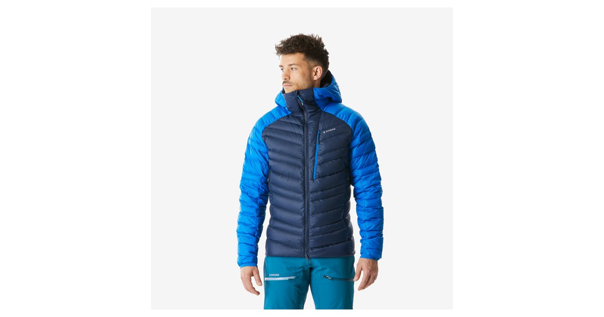 Simond Herren Daunenjacke Alpinism marineblau/blau