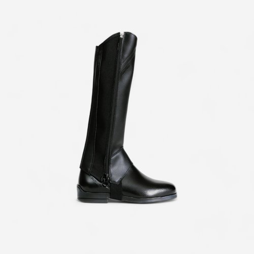 Fouganza Chaps Synthetik Kinder - 500 schwarz