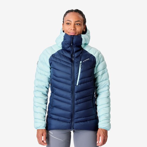 Simond Damen Daunenjacke Bergsteigen - Alpinism marineblau/hellblau
