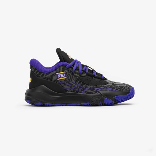 Tarmak Kinder Basketball Schuhe niedrig NBA Lakers - Fast 900 Low-1 schwarz