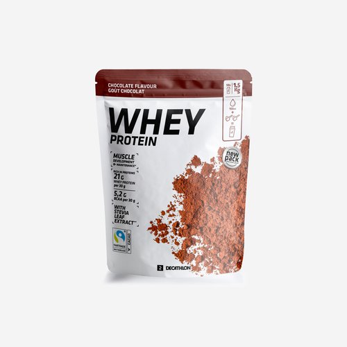 Decathlon Getränkepulver Whey Protein Schokolade 1.5 kg