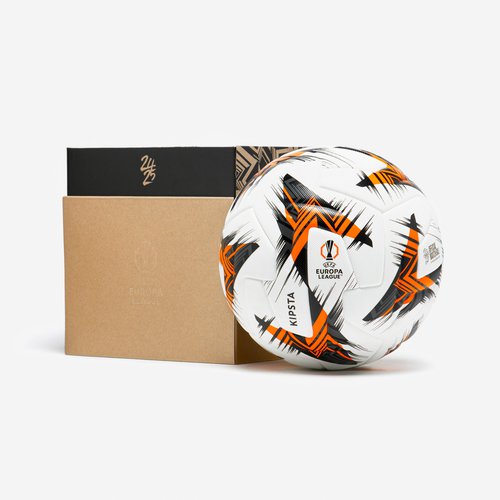 Kipsta Fußball Spielball Größe 5 - Offizieller UEFA Europa League Ball 24/25 mit Box