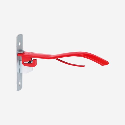 Kerbl Sattelhalter klappbar rot
