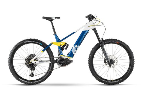 Husqvarna Hard Cross Legacy Edt. 27.5  Pedelec E-Bike MTB weißblaugelb 2023 44 cm M  E-Bikes MTB Fullys