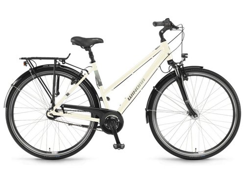 Winora Holiday N7 Damen City Fahrrad beige 2022 52 cm  Fahrräder
