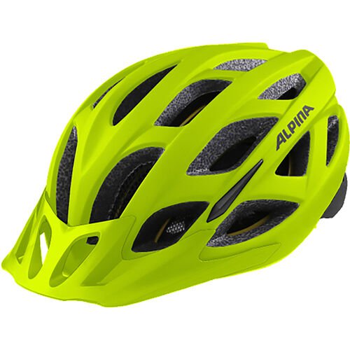 Alpina ALPINA Fahrradhelm Etsch, hohe Schutzfunktion, neongelb, 58-62