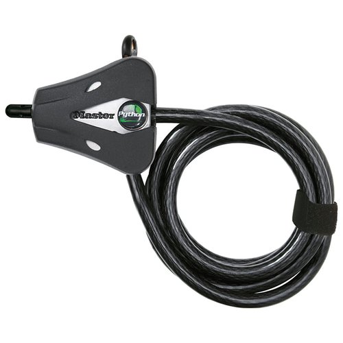 Master Lock Python 8418 Kompakt Kabelschloss, Fahrradzubehör|MASTER LOCK Python