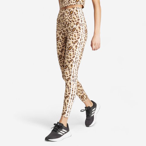 Adidas ADIDAS Leggings Damen Animal-Print - beige/braun