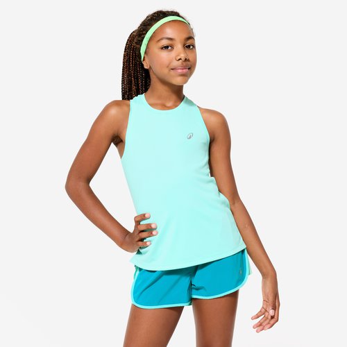 Decathlon Top Mädchen Multisport atmungsaktiv - grün