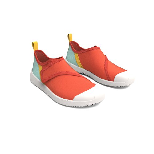 Subea Aquaschuhe Kinder Klettverschluss 120 orange