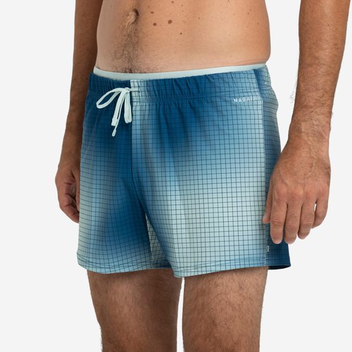 Nabaiji Schwimmshorts Herren - 100 Camouflage blau