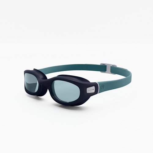 Nabaiji Schwimmbrille getönt Größe L - Soft grün Gläser türkis