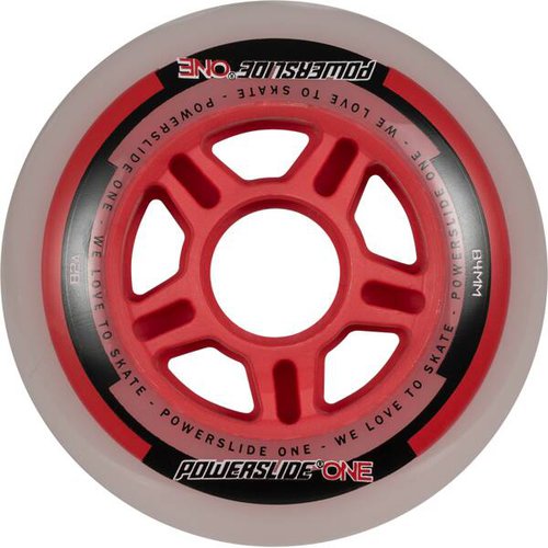 Powerslide Inlineskates-Rollen-Set One Wheels 84mm