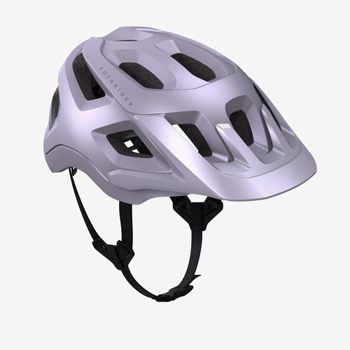 Rockrider Fahrradhelm MTB Expl 500 lila