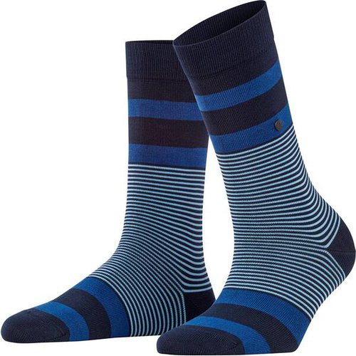 Burlington Black Stripe Damen Socken