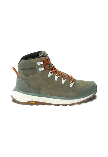 Jack Wolfskin Terraventure Urban Mid Men Outdoor Schuhe Herren 43 miscellaneous khaki / orange 4788