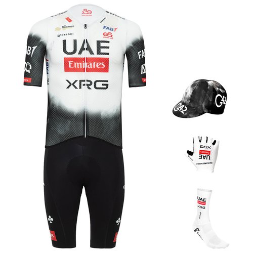 Pissei UAE Team Emirates-XRG Race 2025 Maxi-Set (5 Teile), für Herren,