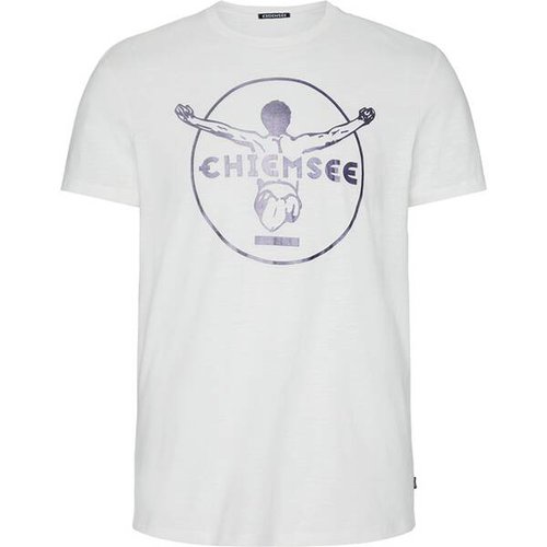Chiemsee T-Shirt mit changierendem Printrint - GOTS zertifiziert