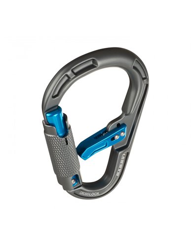 Mammut Karabiner Bionic CrossLock Karabiner Art  Spezialkarabiner Karabiner Farbe  Grau Schnapper Art  Zweifach