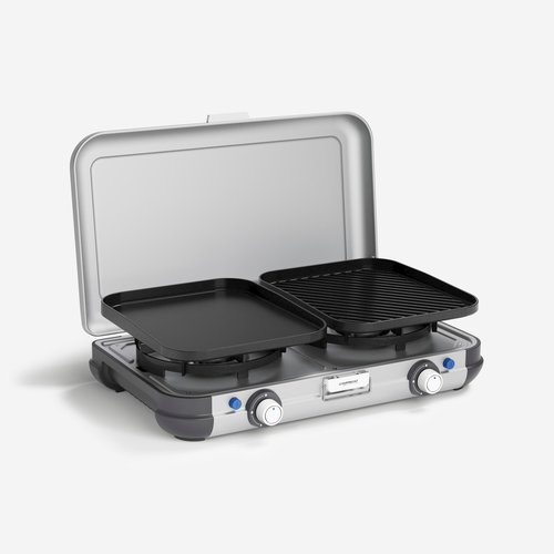 Campingaz Campingkocher 2-flammig Plancha. Grill und Wok - Camp & Grill