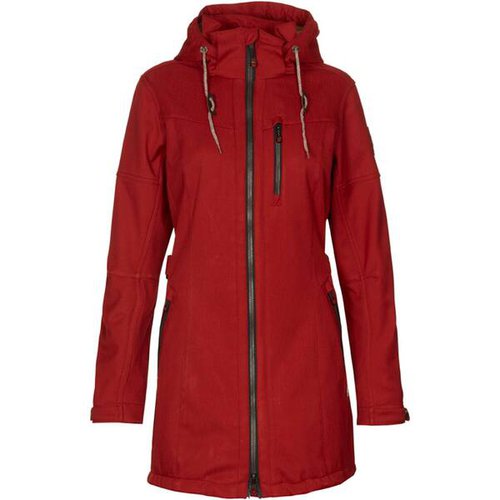 G.I.G.A. DX by killtec Damen Casual Softshellparka mit abzippbarer Kapuze, gebonded mit Pilefleece