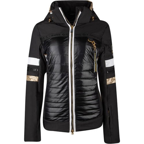 Canyon Canyon Skijacke, elegant, Full-Zip, für Damen, schwarz/gold, 40