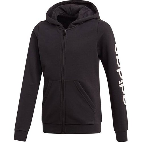 Adidas Kinder Linear Kapuzenjacke