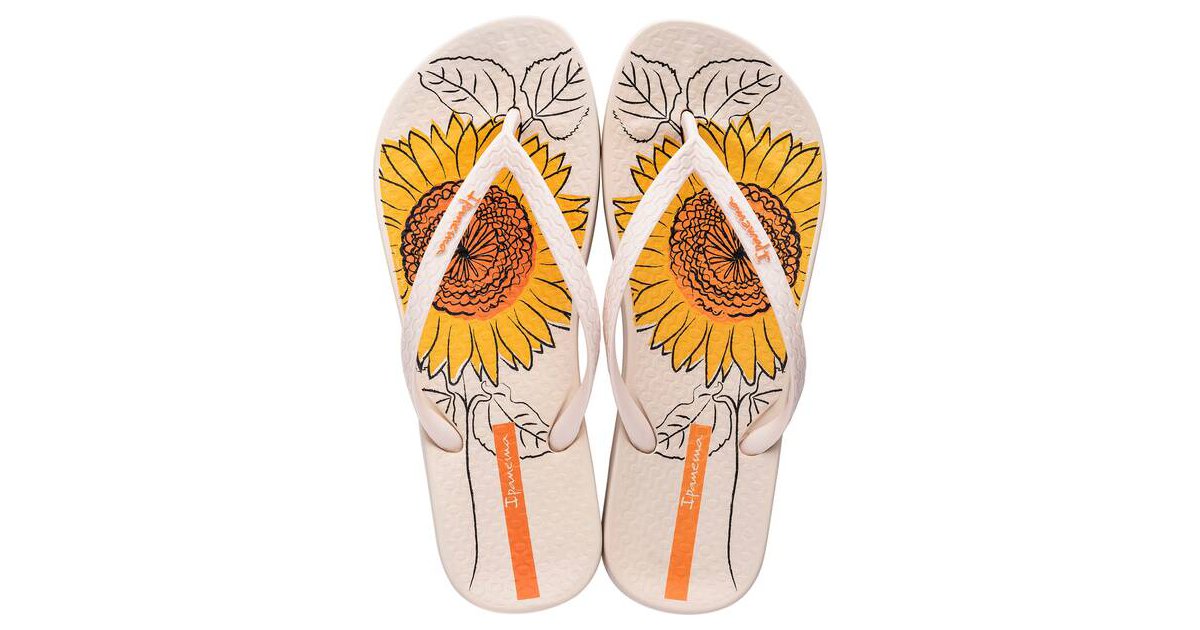 Tongs Ipanema Women's Anat Temas - Imprimé Floral, Confortables - Pour L'été Et La Plage