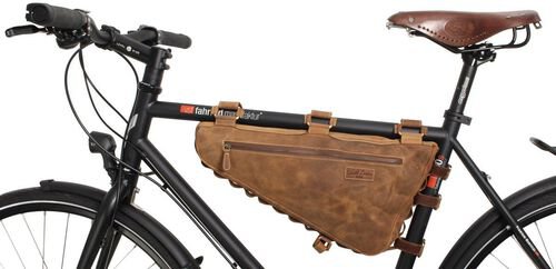 Gusti Leder Gusti Leder Fahrradtasche Jan U., Braun