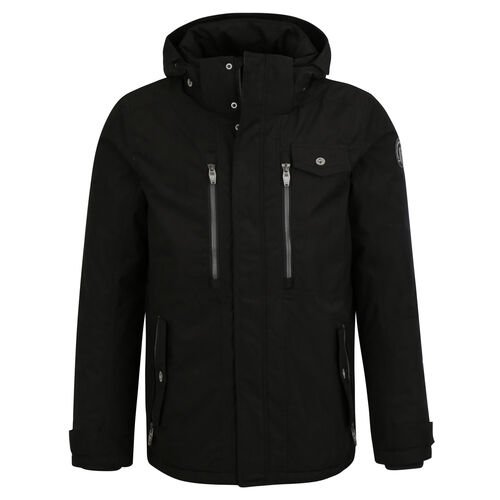 Killtec Killtec Skijacke, wasserabweisend, winddicht, Kinnschutz, für  Herren, schwarz, S