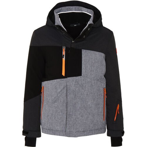 Moorhead Moorhead Skijacke "Glenshee", winddicht, wasserdicht, atmungsaktiv, für Jungen, schwarz/grau, 128