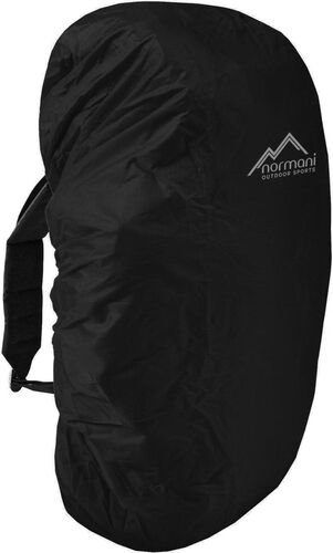 normani normani Rucksackcover Regenhülle Regenschutz 20 bis 130 Liter, Schwarz