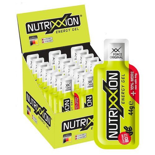 Nutrixxion XX Force-Original mit Koffein Energy Gel, Energie Gel,