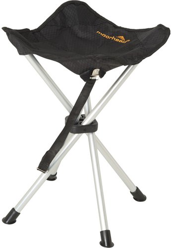 moorhead moorhead Campinghocker, Aluminium, faltbar, 45 cm, schwarz