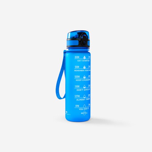 Phoenix Trinkflasche Motivation 500 ml -  blau