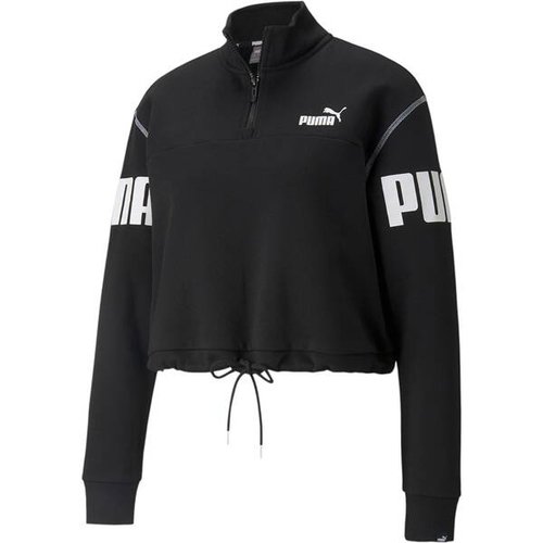 Puma Herren Sweatshirt POWER HalfZip Crew FL