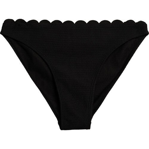 Esprit Esprit Bikini-Unterteil, Mini-Slip, Wellenkante, Jacquard-Struktur, für Damen, schwarz, 38