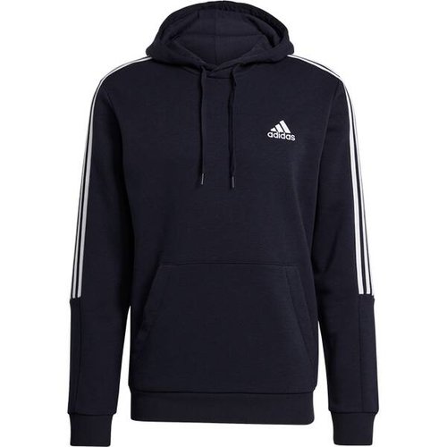 Adidas Herren Essentials Fleece Cut 3-Streifen Hoodie