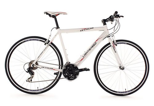 Ks Cycling Fitnessbike Lightspeed, 21 Gang Shimano Tourney RD-TX 35 Schaltwerk, Kettenschaltung