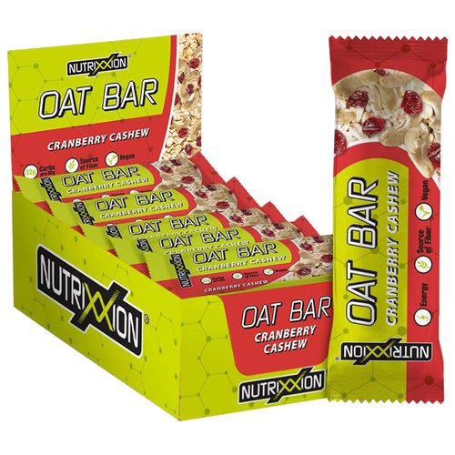 Nutrixxion Energy Oat Cashew Cranberry 20 Stck./K Riegel, Energie Riegel,