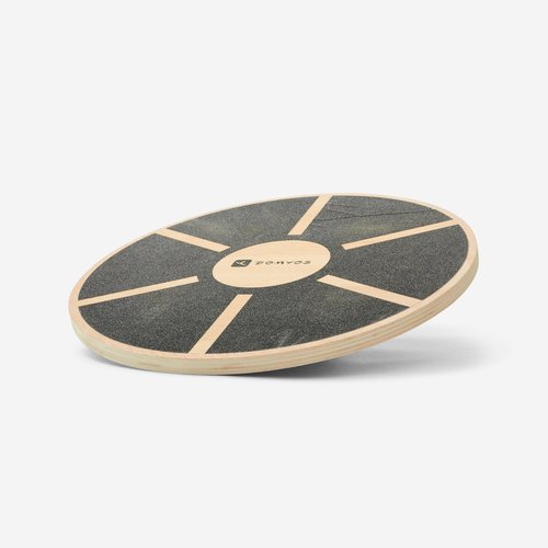 Domyos Balance Board Fitness aus Holz schwarz