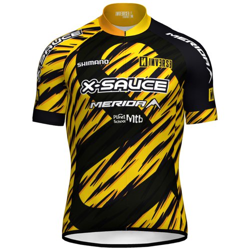 Inverse X-SAUCE FACTORY TEAM 2025 Kurzarmtrikot, für Herren