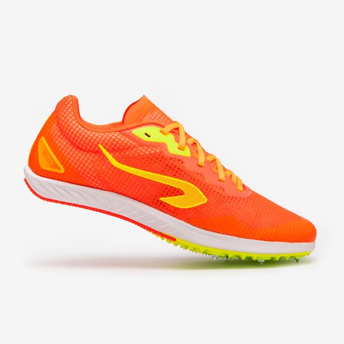 Kiprun Laufschuhe Spikes Leichtathletik Herren/Damen/Kinder - AT Start V3 orange