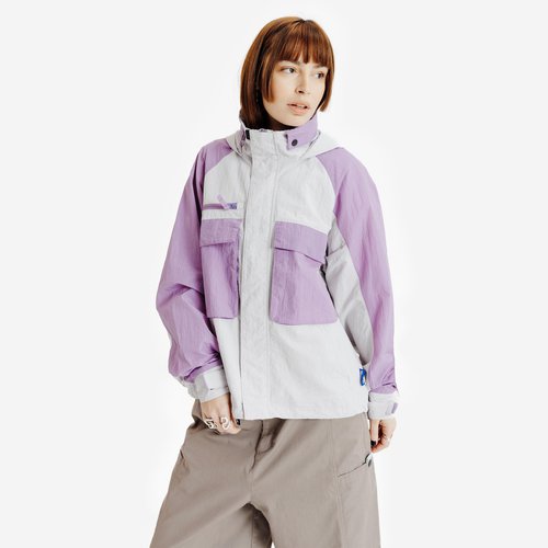 Decathlon Jacke - Decathlon x Tetsunori beige/violett