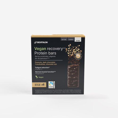 Aptonia Proteinriegel Regeneration vegan Schoko/Erdnuss 6 Stück