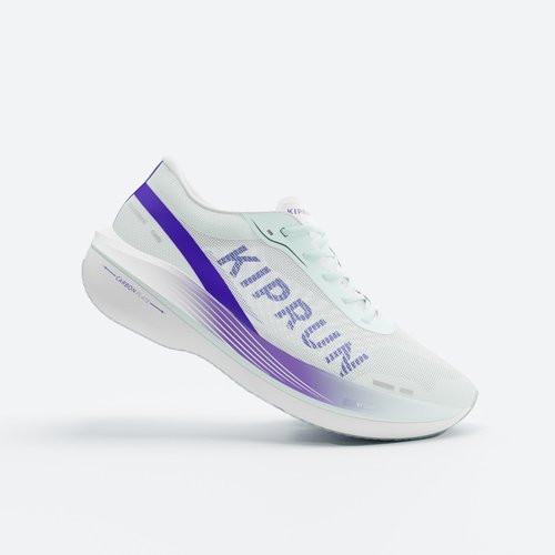 Kiprun Laufschuhe Herren mit Carbon-Platte - KD900X.2 grün/lila