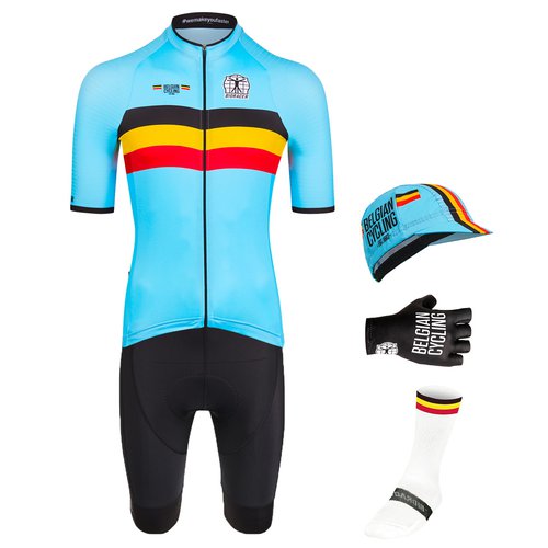 Bioracer BELGISCHE NATIONALMANNSCHAFT 2025 Maxi-Set (5 Teile), für Herren,