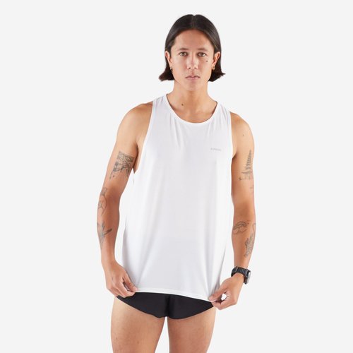 Kiprun Lauf-Tanktop - 900 Light weiss