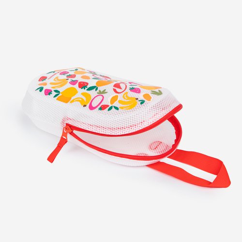 Nabaiji Badetasche klein wasserfest 3 l - Nuts rot