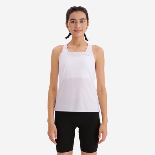 Kiprun Lauf-Tanktop Damen leicht - Light 900 weiß